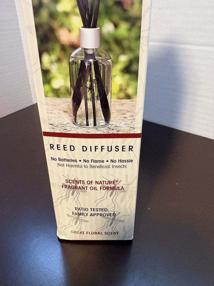 Skeeter Screen Outdoor Mosquito Deterrent Reed Diffuser