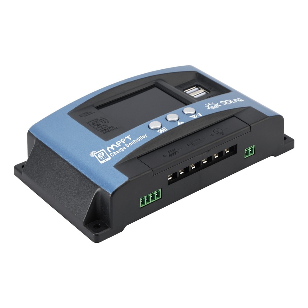 30A MPPT Solar Controller Serial Port MPPT Solar Controller Bluetooth 12V~60V