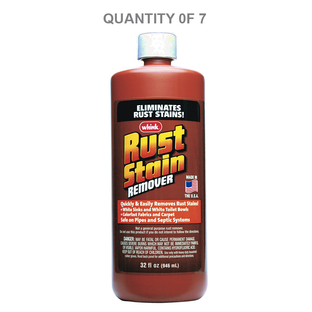 Whink Rust Stain Remover, 32 oz. 7-Pack