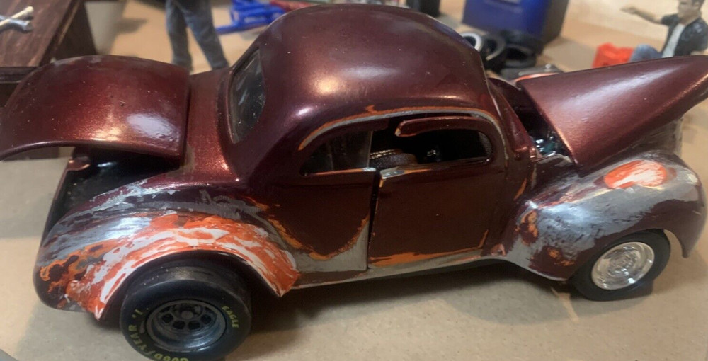 Built from Scratch “Handmade” 1/24 Scale Diorama Art Piece – “Needs More Work”