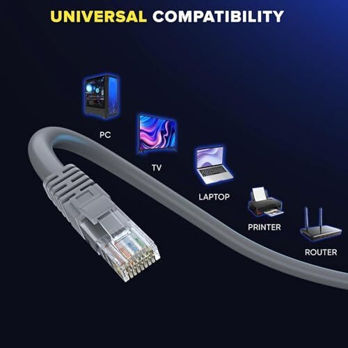 Portable Ethernet Extension Cable Water Proof Rectangular Satellite 1m / 3ft