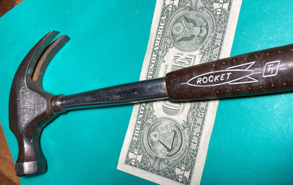 True Temper Rocket A13 Claw Hammer 12.5” - Brown