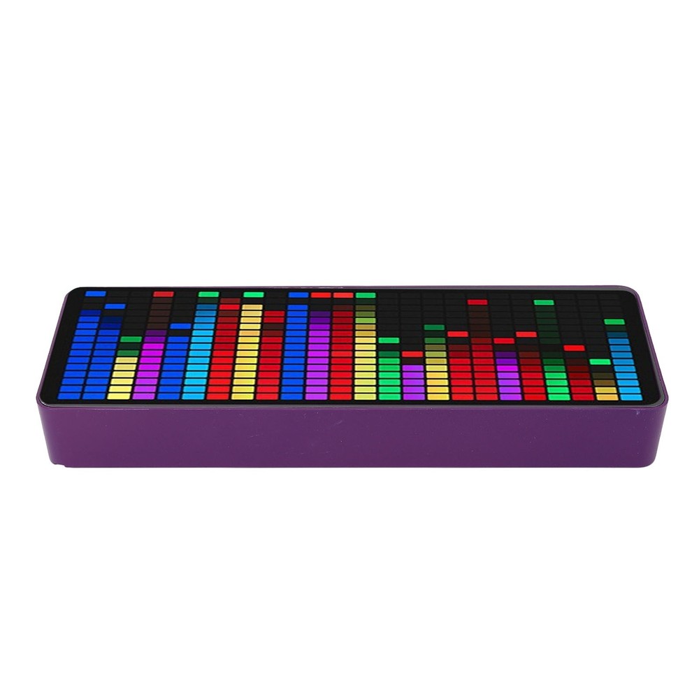 Music Spectrum Display 384 LED 1624 Segment Rhythm Light Level Voice Sensor WT