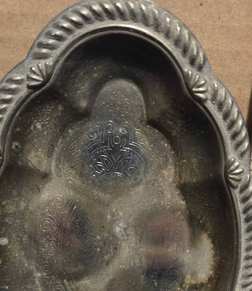 Silver Plated Serving Tray Dish