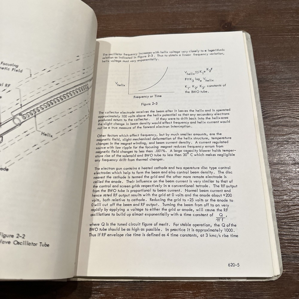 Alfred Electronics 620 Series Microwave Oscillator Instruction