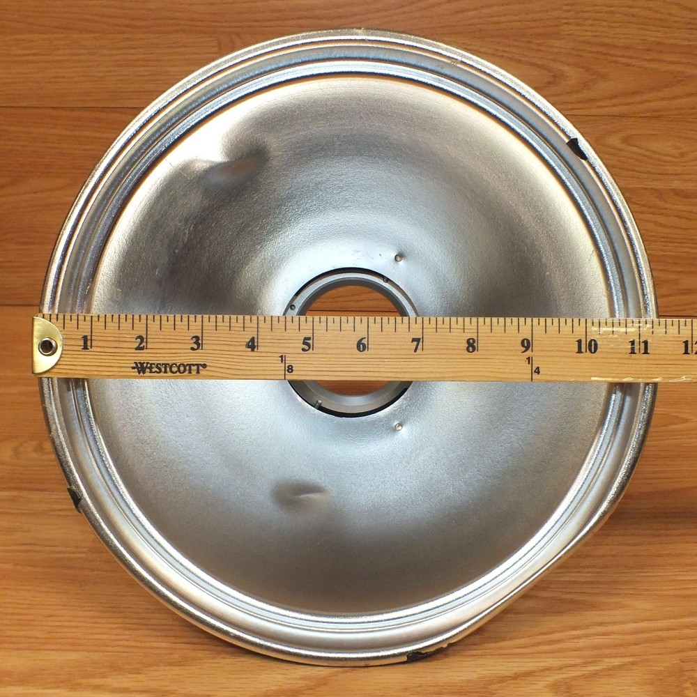 Flash Light Reflector Diffuser 11" Standard Aluminum Lamp Shade For Studio Light