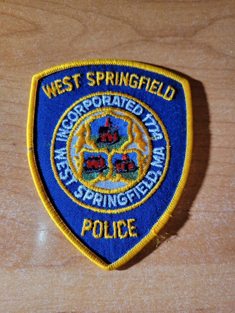 West Springfield MA Police Patch