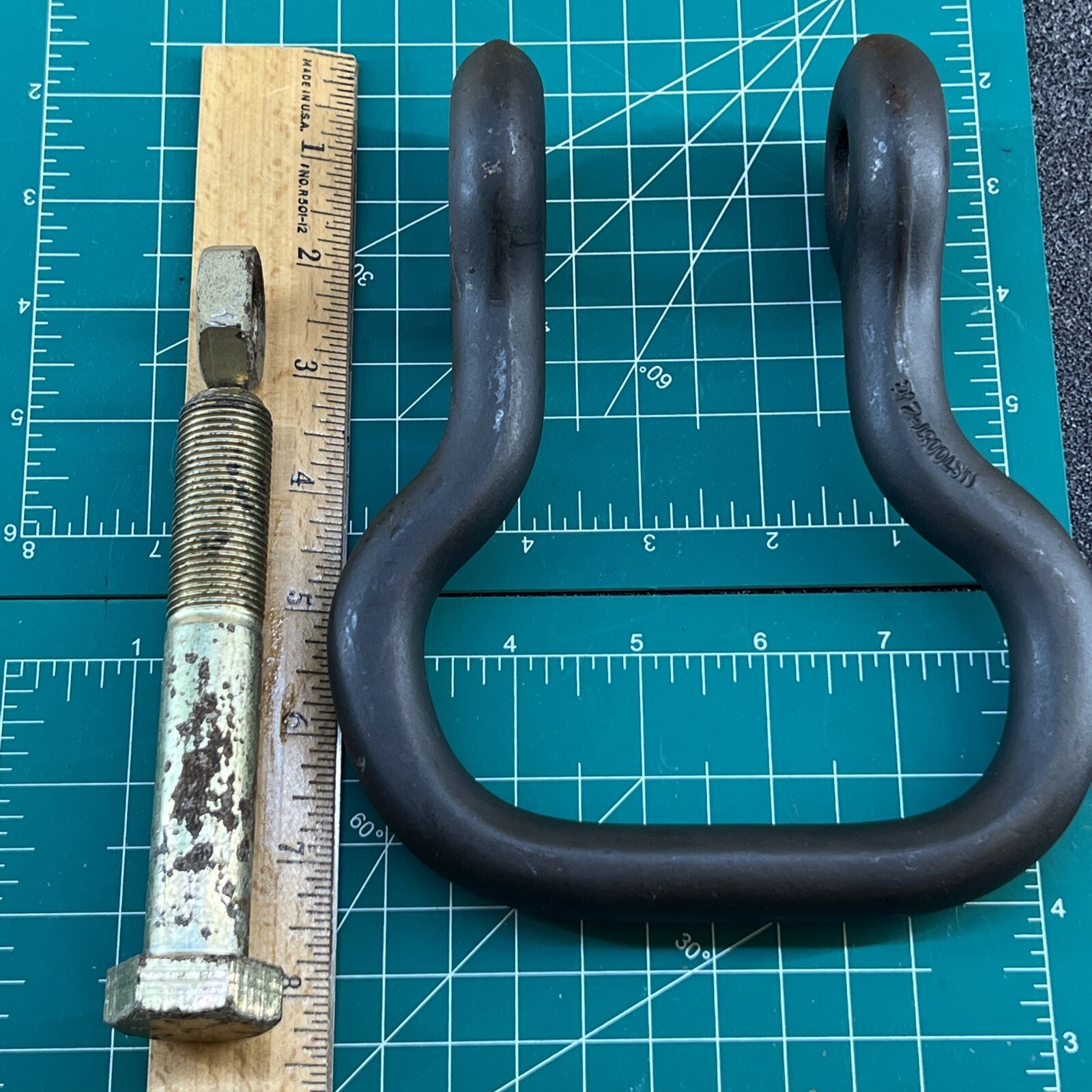 SHACKLE CLEVIS SUSPENSION ASSEMBLY STAMPED MS70087-2 GOVT SURPLUS N.O.S.