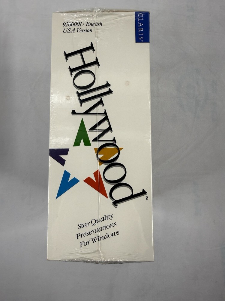 Claris Hollywood – Presentation Software for Windows (circa 1991)