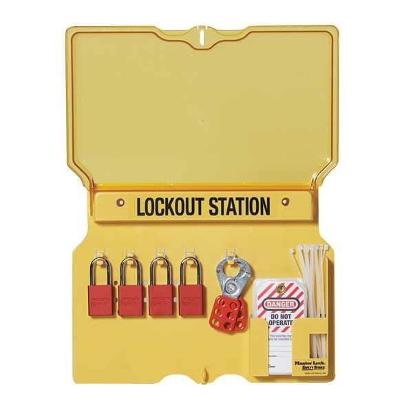 Master Lock S1850 Unfilled Lockout Station