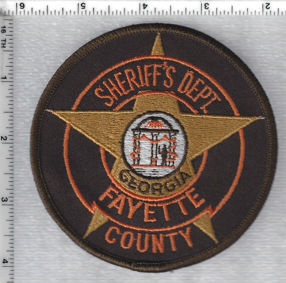 Fayette County Sheriff's Department (Georgia)  Shoulder Patch