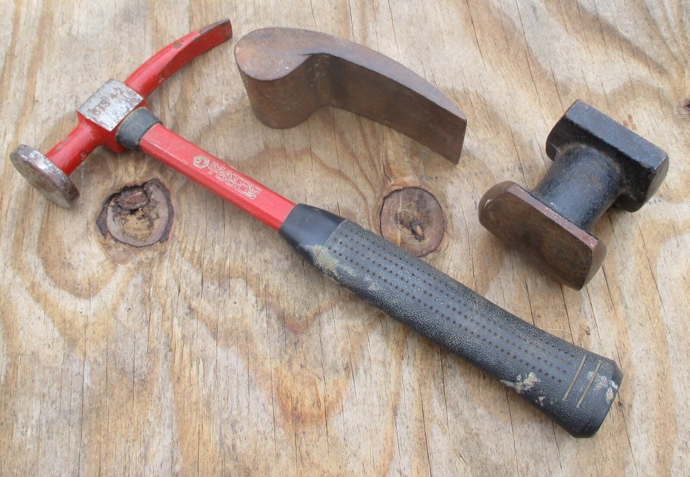 MATCO AUTO BODY HAMMER + COMMA & ANVIL DOLLY