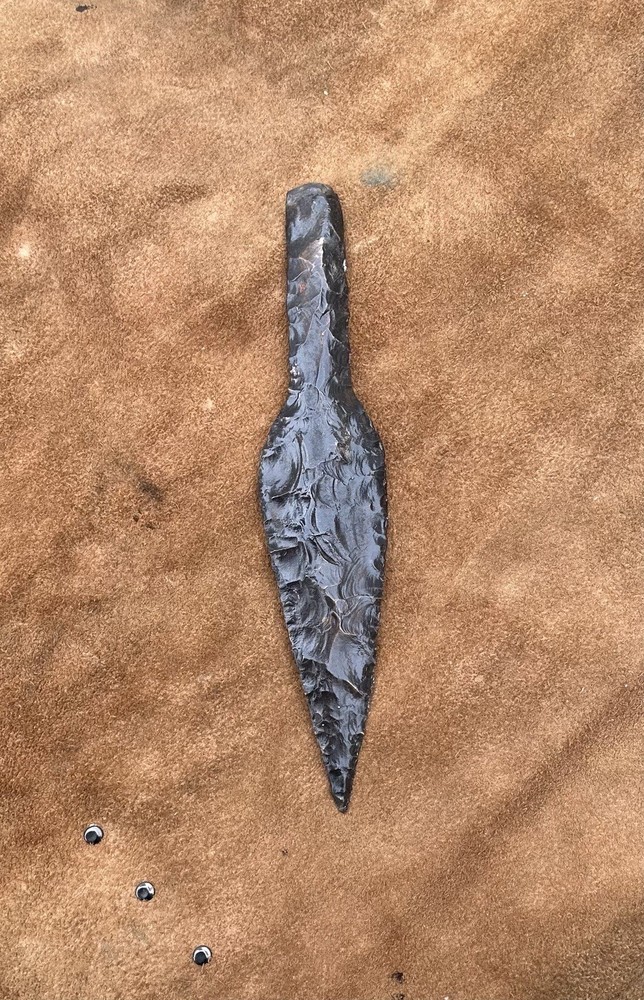 Danish Flint Dagger Bronze Copy Chris Levatino
