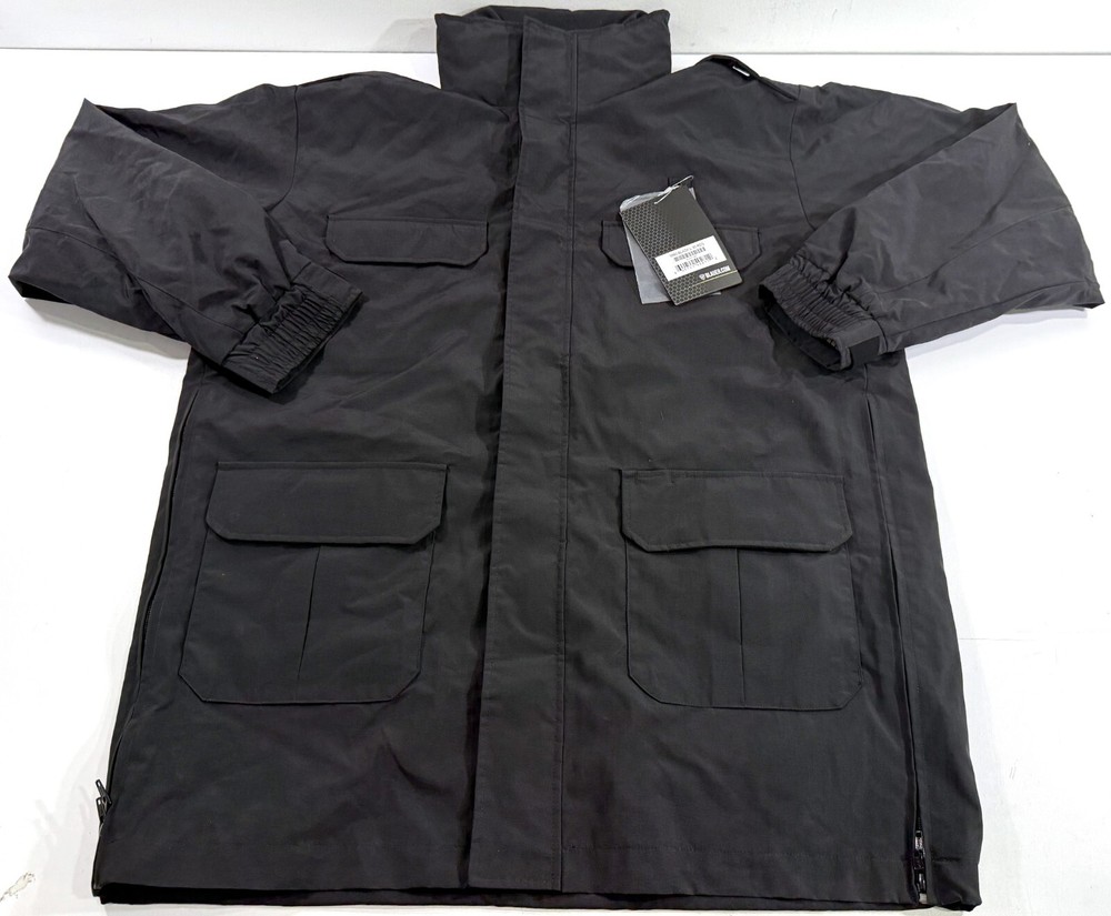 NEW LARGE REGULAR BLAUER 9860 B.DRY WATERPROOF PARKA SHELL BLACK LARGE REGULAR