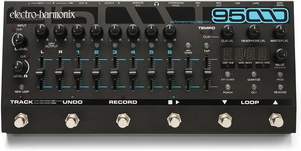 Electro-Harmonix 95000 Performance Loop Laboratory Looper Black New
