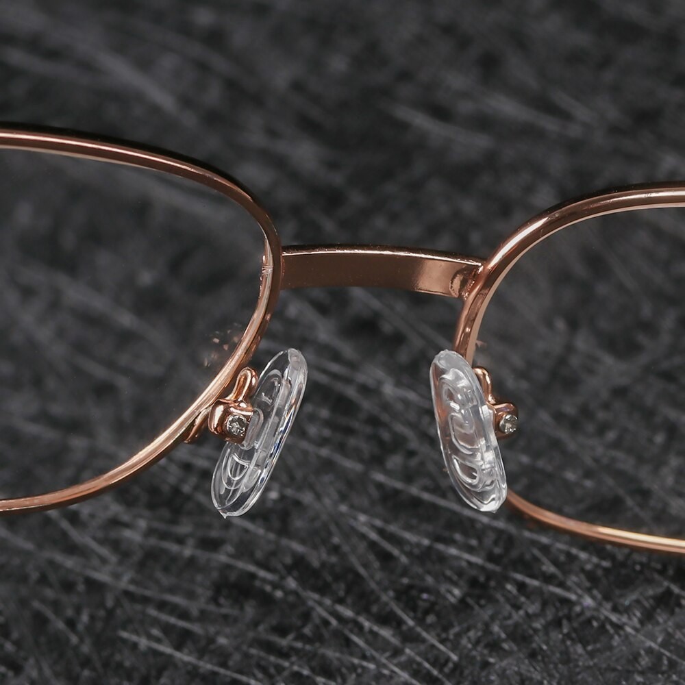 8 Eyeglass Nose Pads +8 Screw-in Glasses Repair Kit + 1 Screwdriver Tool Sets