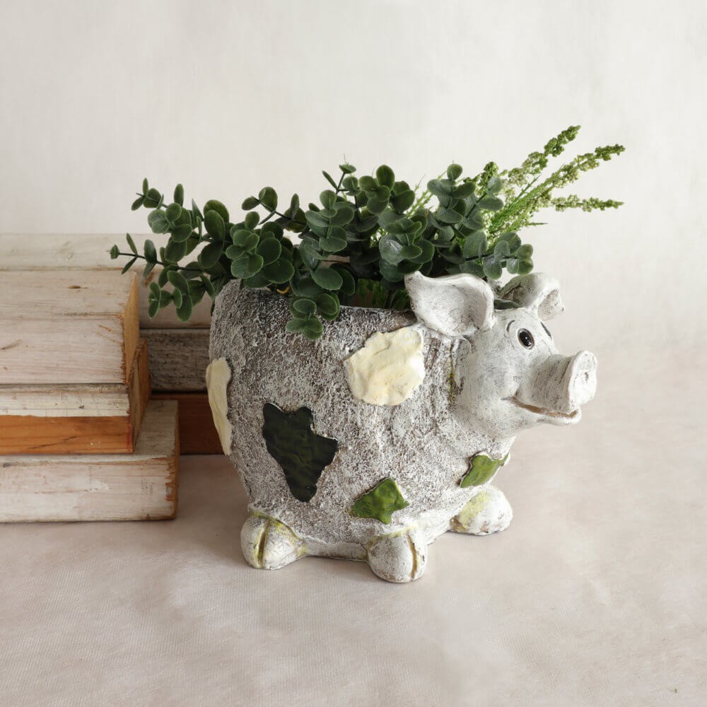 Pig Planter Gardening Pot, Size 3 (9cm)