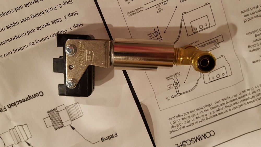 Andrew Solutions CommScope low pressure sensor Switch #31618-1 NEW