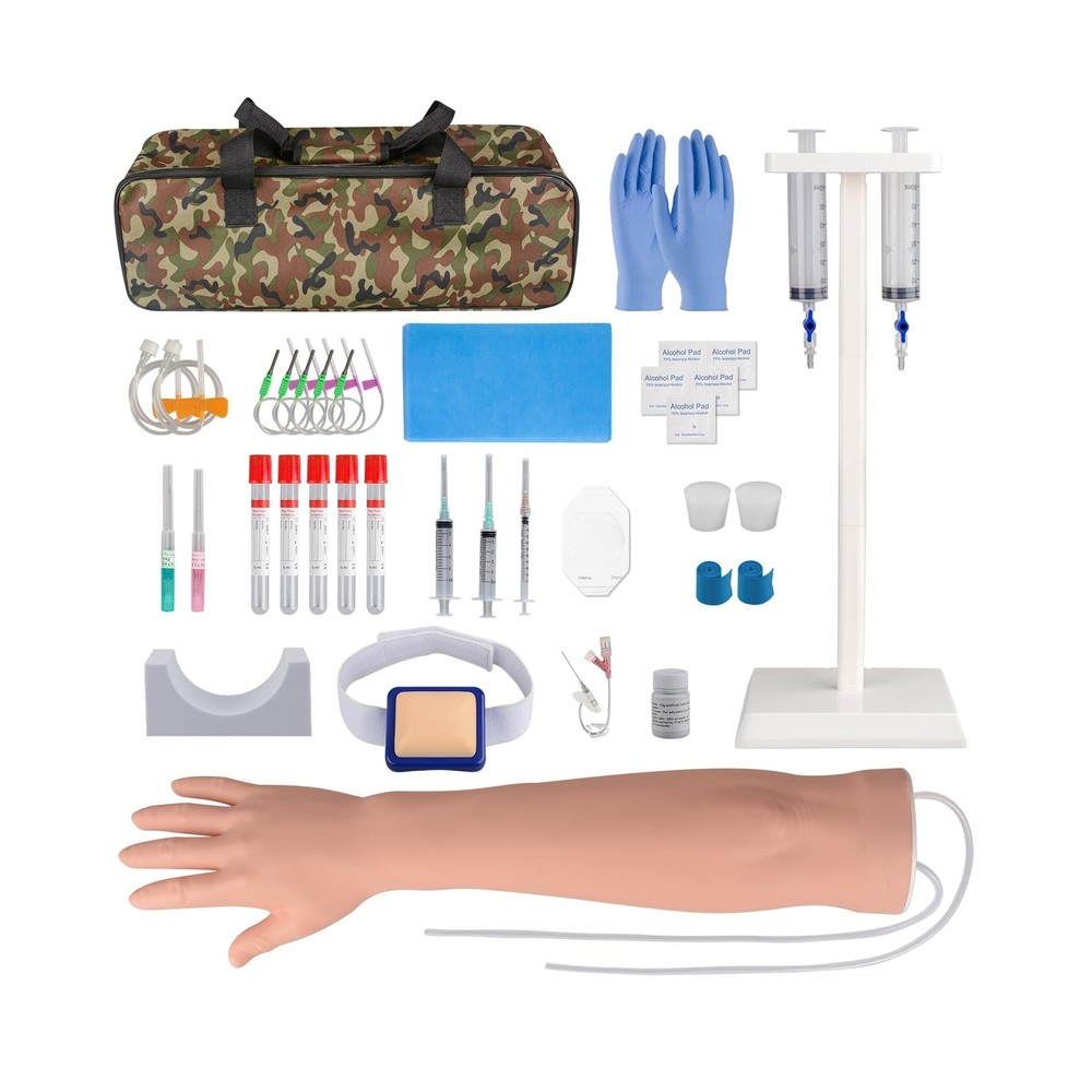Phlebotomy Practice Kit for Injection Training, IV Practice Kit with Phleboto...