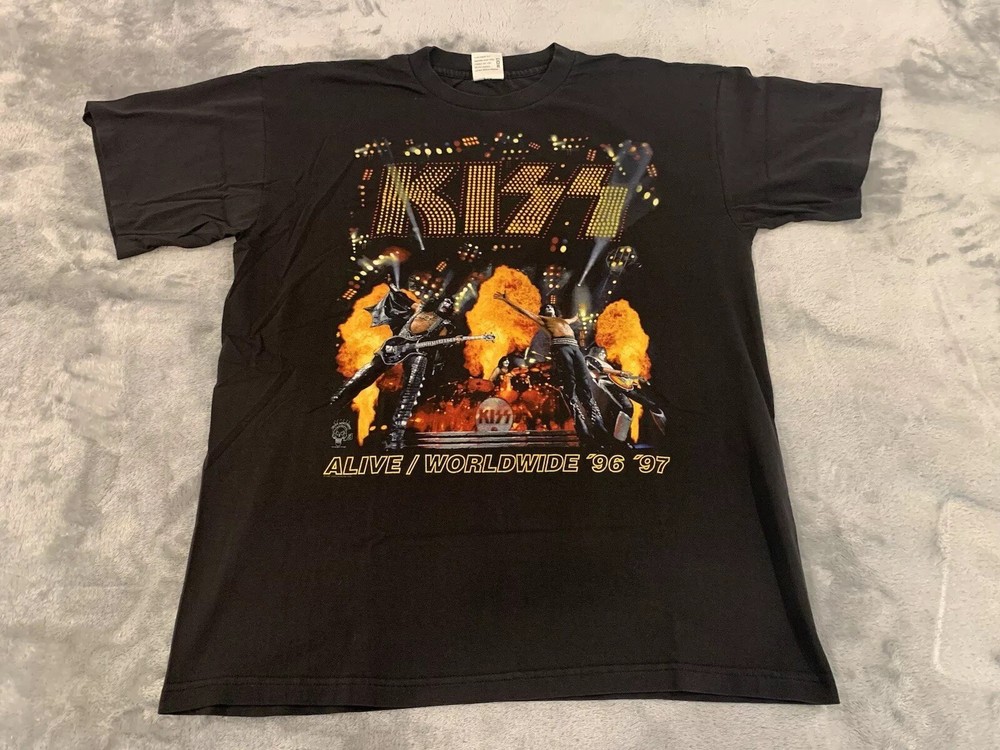Kiss Alive Worldwide 96-97 Concert Shirt XL