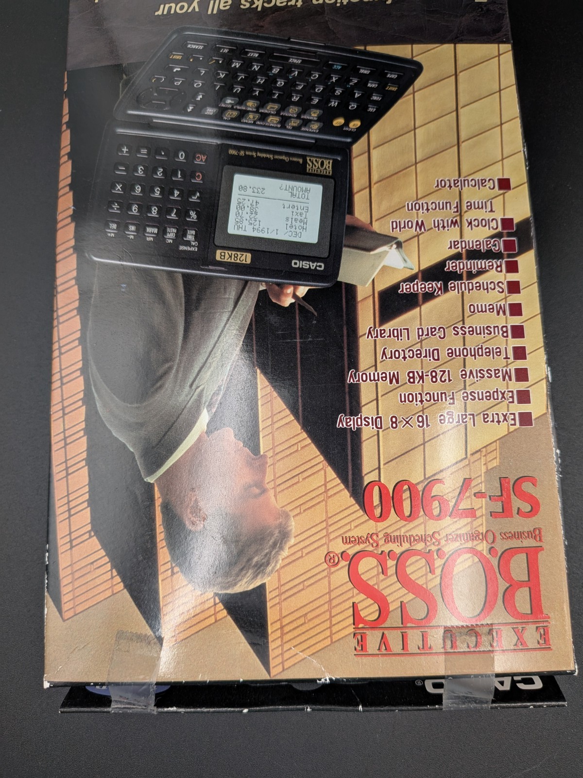 Vintage New CASIO BOSS SF-7900 Electronic Digital Diary - READ