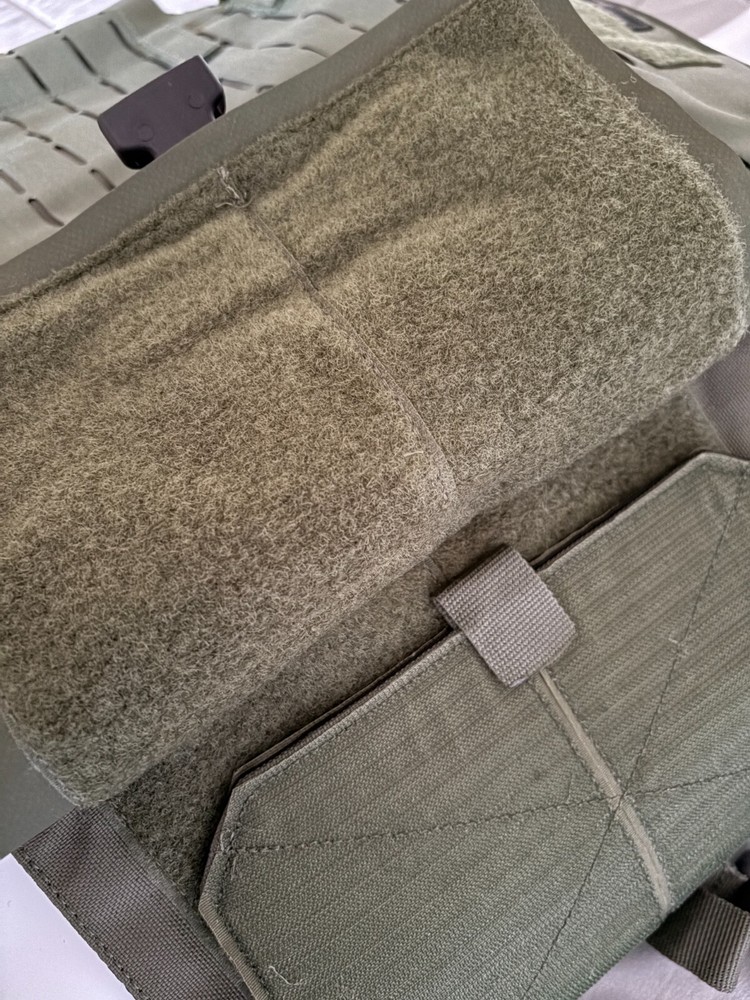 PROTECH UltraComp Armor Carrier Tactical Green Large Webless Laser Cut MOLLE