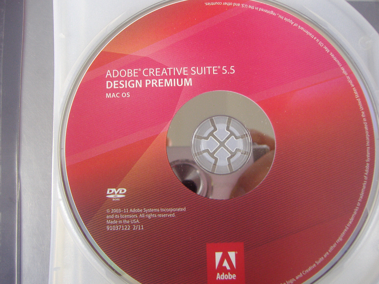 Adobe Creative Suite 5.5 CS5.5 Design Premium For MAC OS Full Retail DVD Vers.