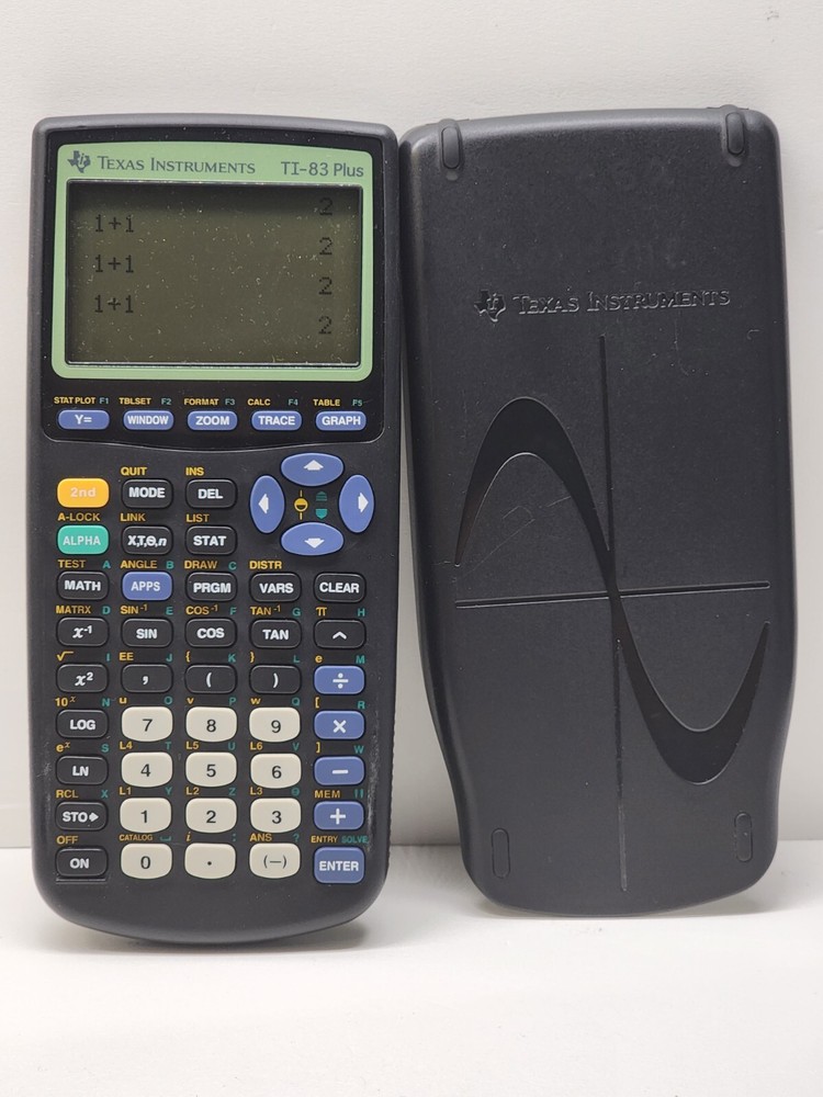 Texas Instruments TI-83 Plus Graphing Calculator- Black