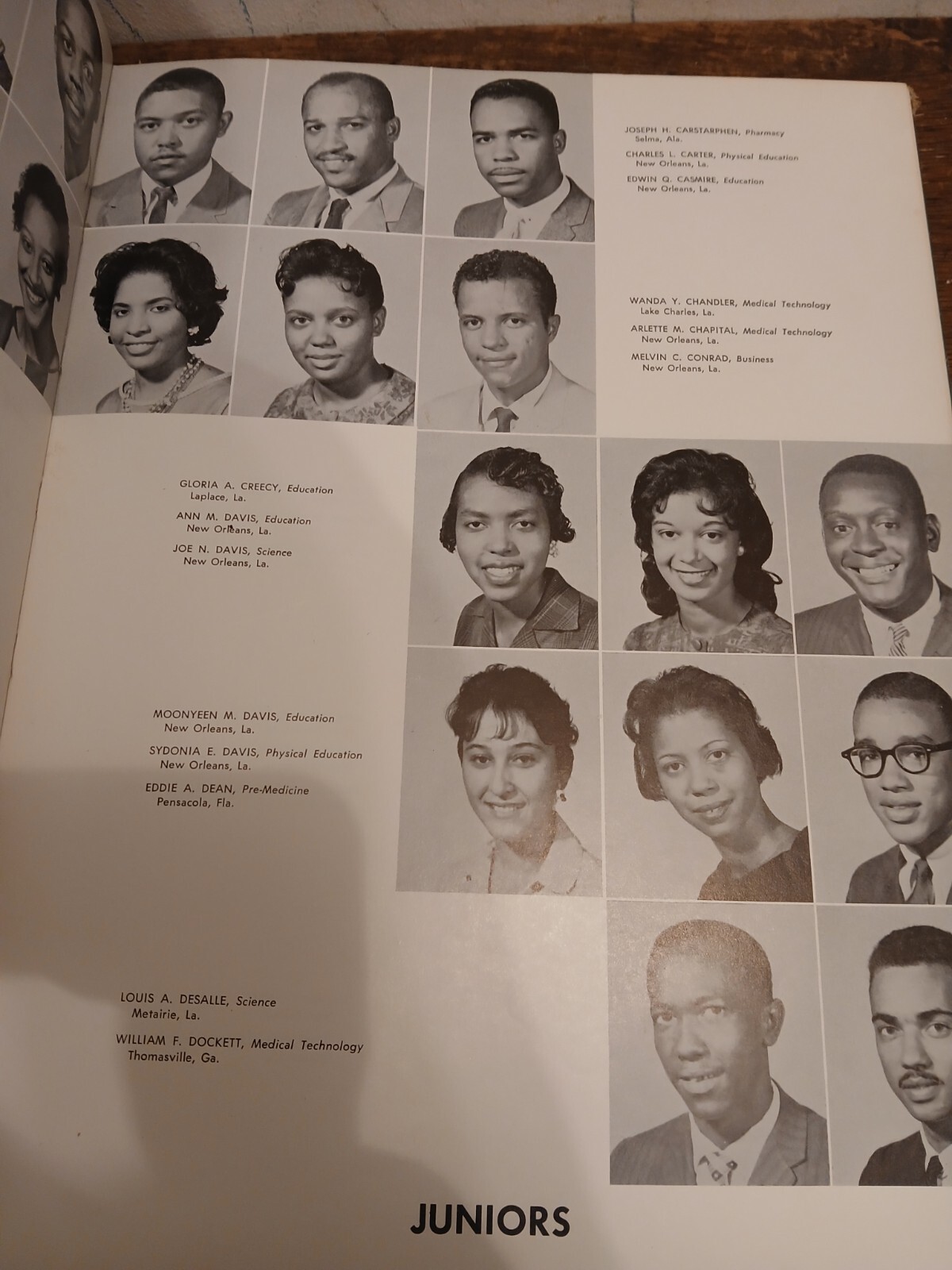 hbcu college* Rare 1961* Xavier University Yearbook * New Orleans Louisiana