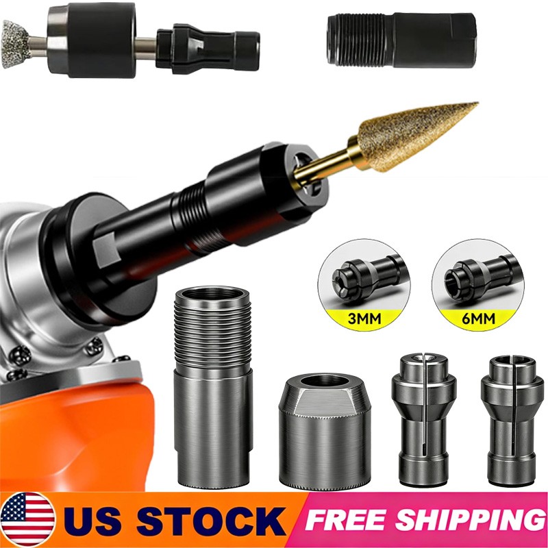 NEW Angle Grinder Adapter Converter for Home DIY Projects Thread Cutting Cutting