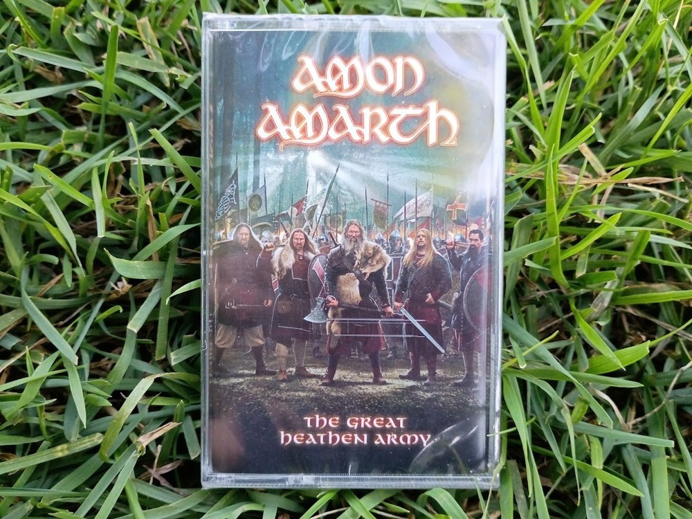 ---NEW sealed ltd ed Amon Amarth “The Great Heathen Army” cassette tape