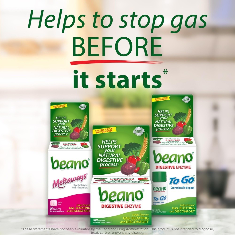 Digestive Enzyme Gas Relief Tablets