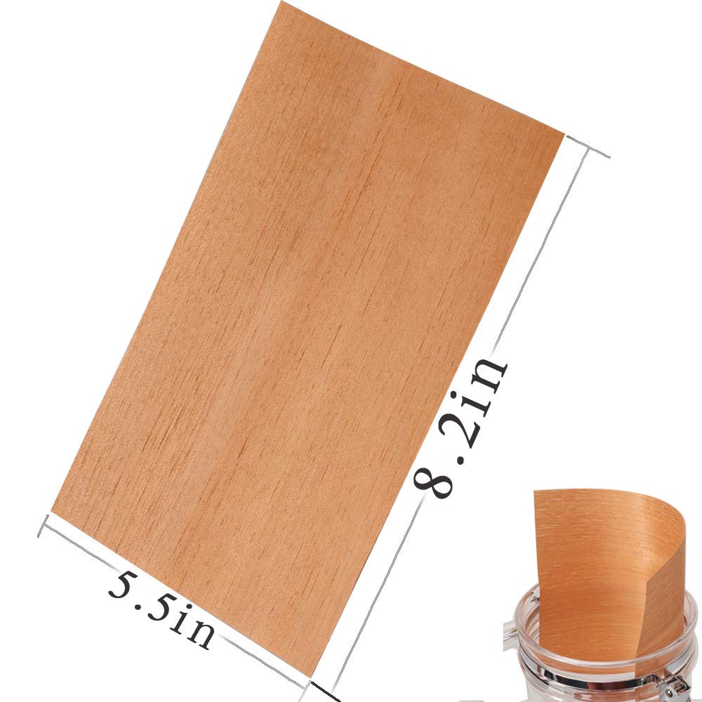 XIFEI Cigar Companion Spanish Cedar Lumber 5 Count (Pack of 1), 5pack