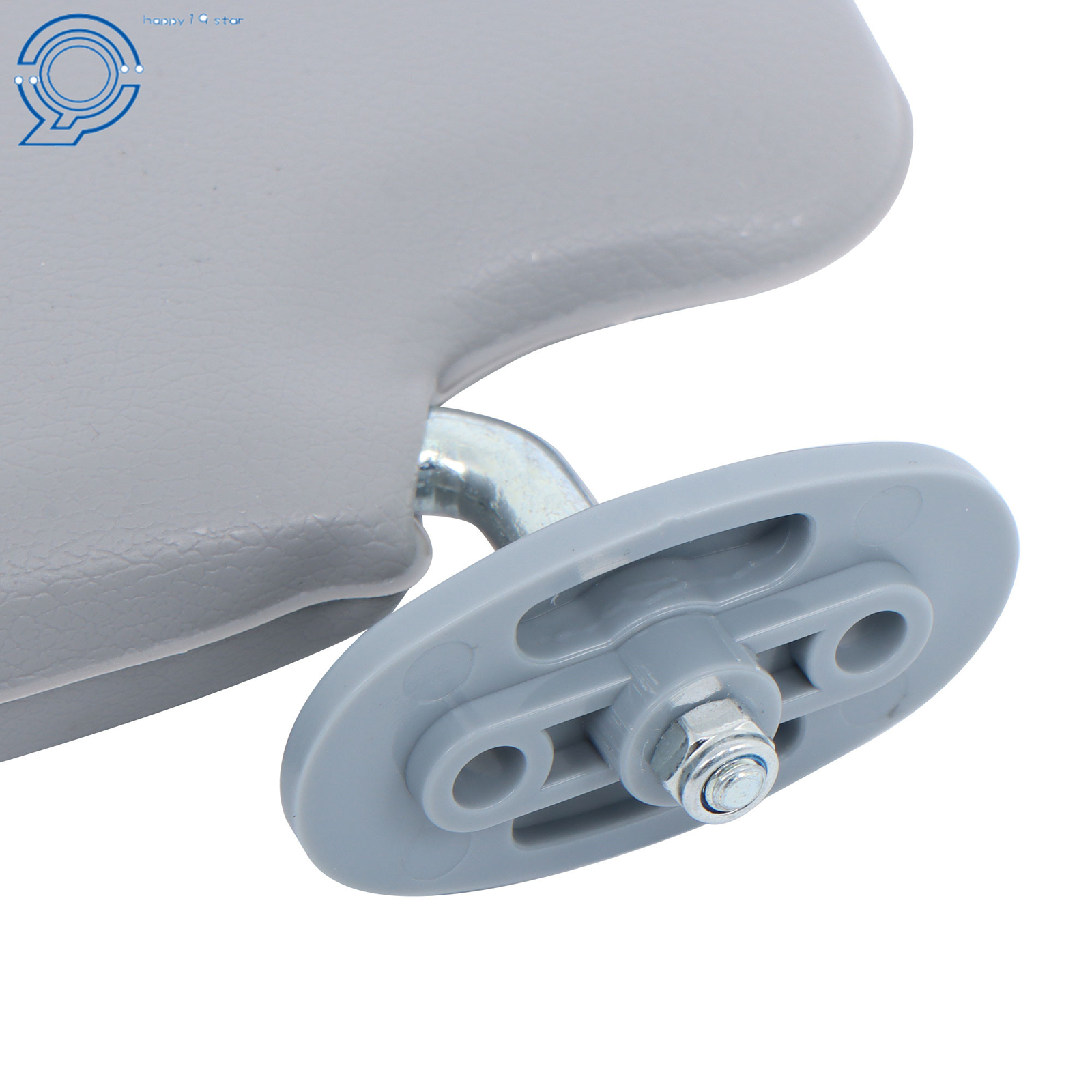 Driver Left+Right Passenger Sun Visors For 1996-2001 Honda Civic Gray Color LHD