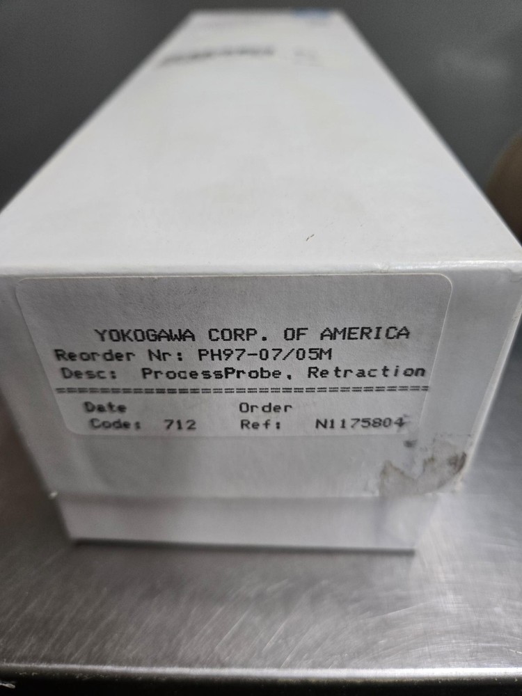 Yokogawa PH97-07/05M Retractable Ph Sensor