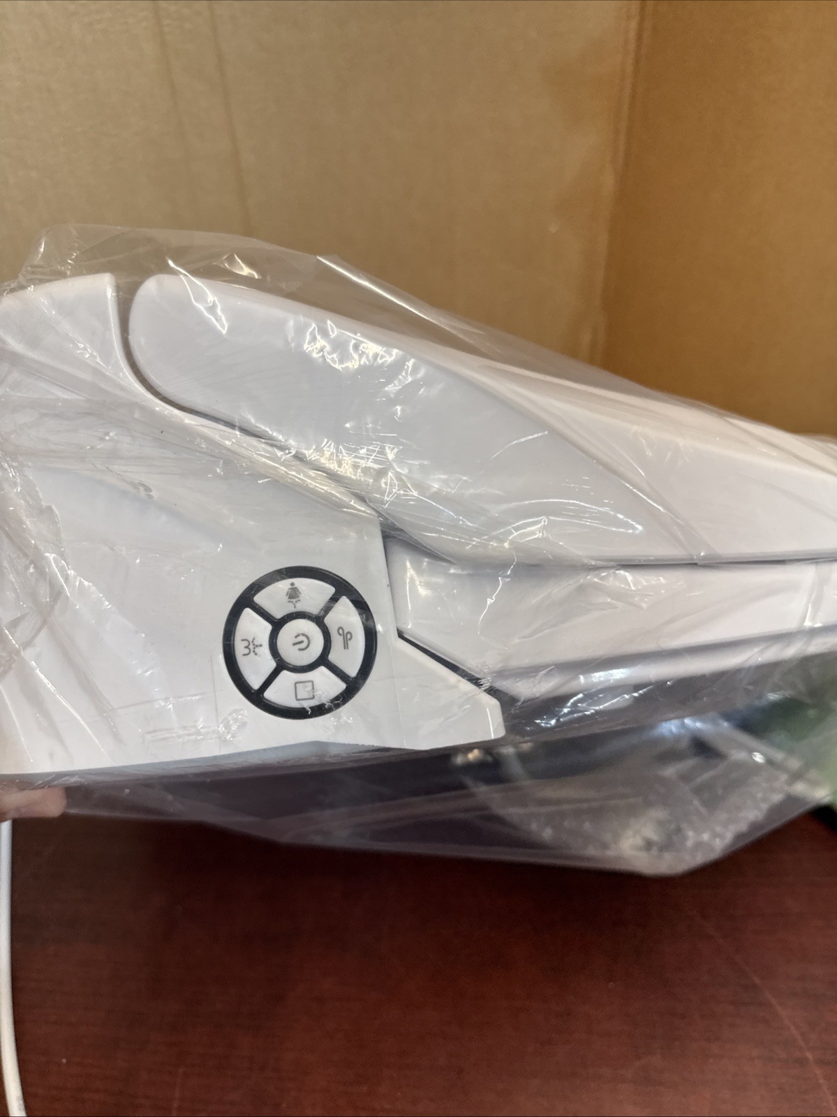 Combier Smart Round Bidet Toilet Seat White CMA102DS-B