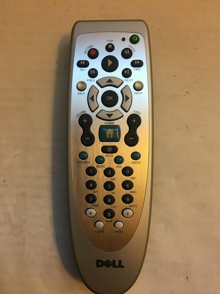 Dell Remote Control, RC6 IR, Windows media remote