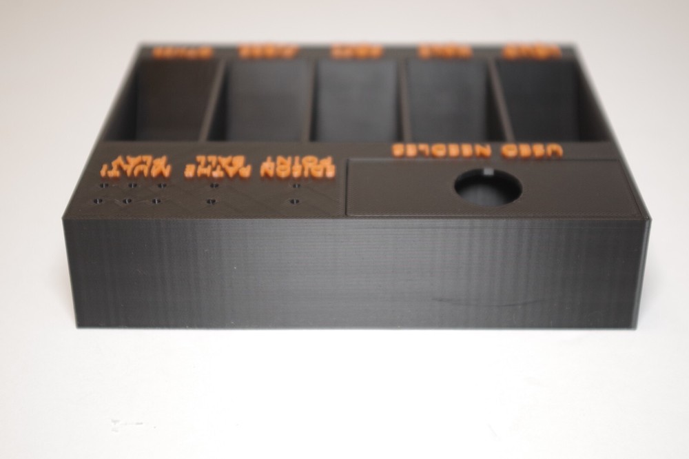 Storage Box for 78 RPM Phonograph Gramophone Needles - Various Compartments