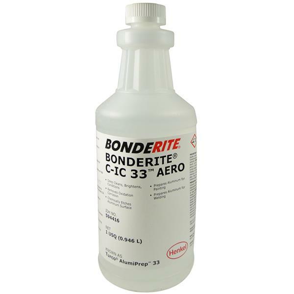 BONDERITE C-IC 33 AERO ( FORMERLY ALUMIPREP 33 )