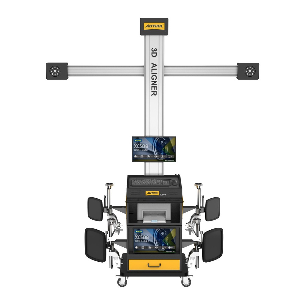 3D Wheel Alignment Machine Tire Aligner Automatic Lifting for two four-post