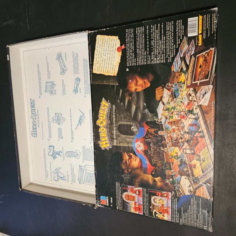 HeroQuest EMPTY BOX No Game Contents (416)