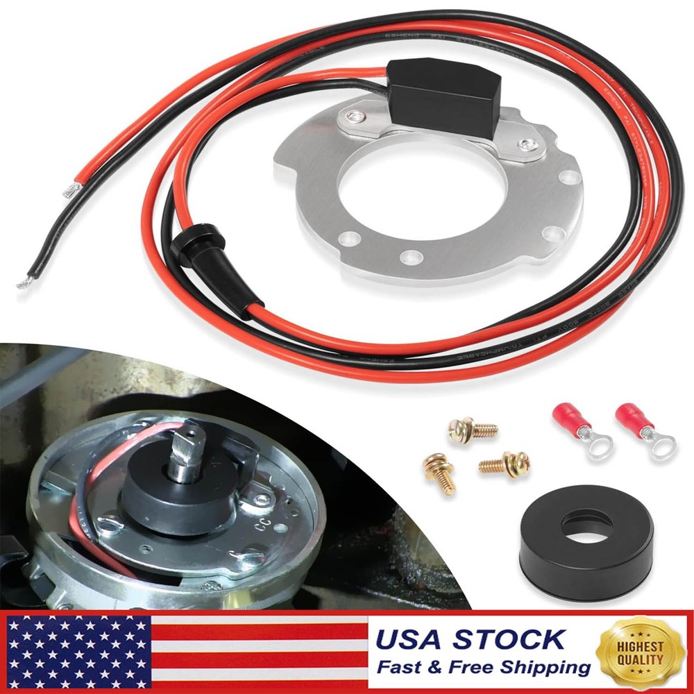 1244A For Pertronix Electronic Ignition Conversion Kit Ignitor for Ford 4 CYL