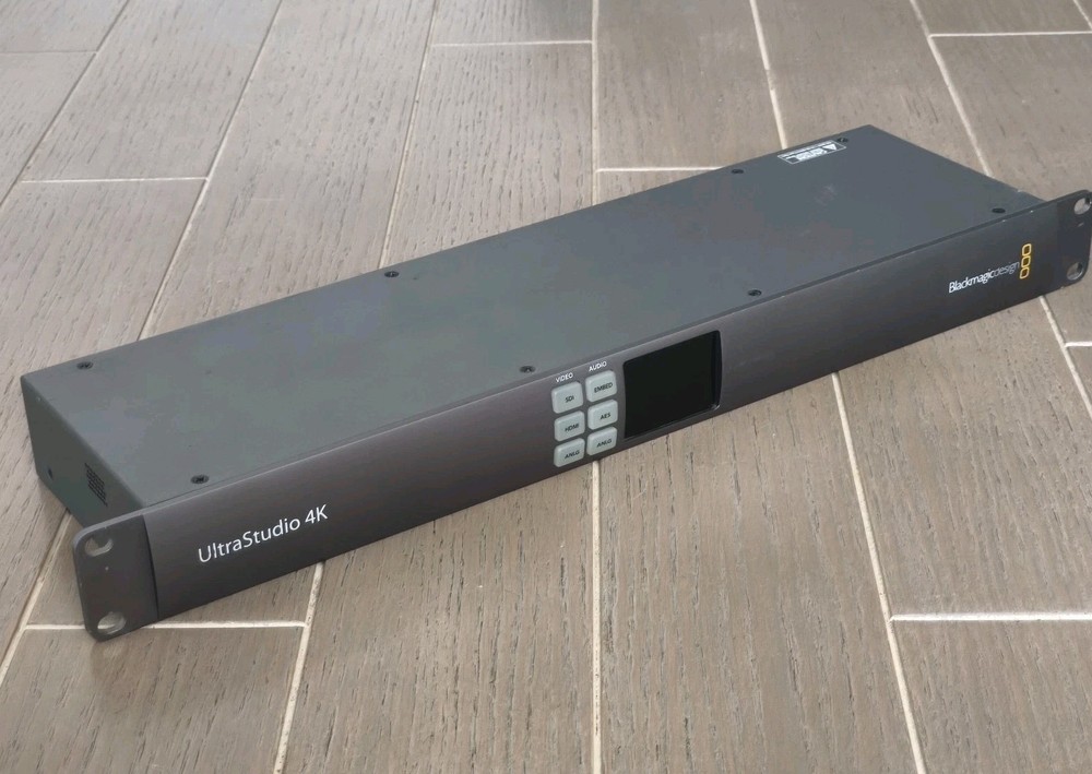 Blackmagic Design UltraStudio 4K 2 Capture Playback Device Thunderbolt 2