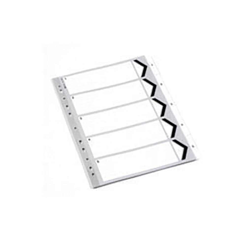 Whitebox WX01352 A4 Polypropylene Index - White
