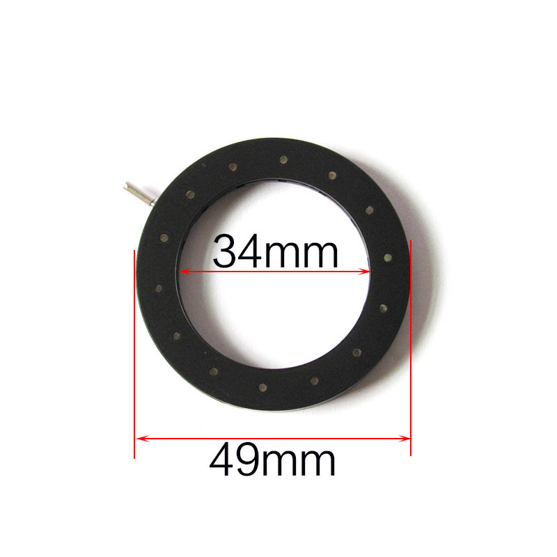 Optics Iris 1.5-34mm Diaphragm Aperture 49mm Outer Diameter for Limiting Light