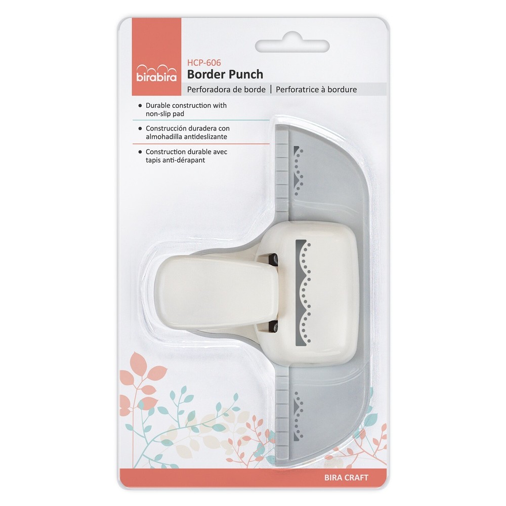 Bira Craft Circle Pattern Continuous Border Paper Craft Punch for Scrapbooking