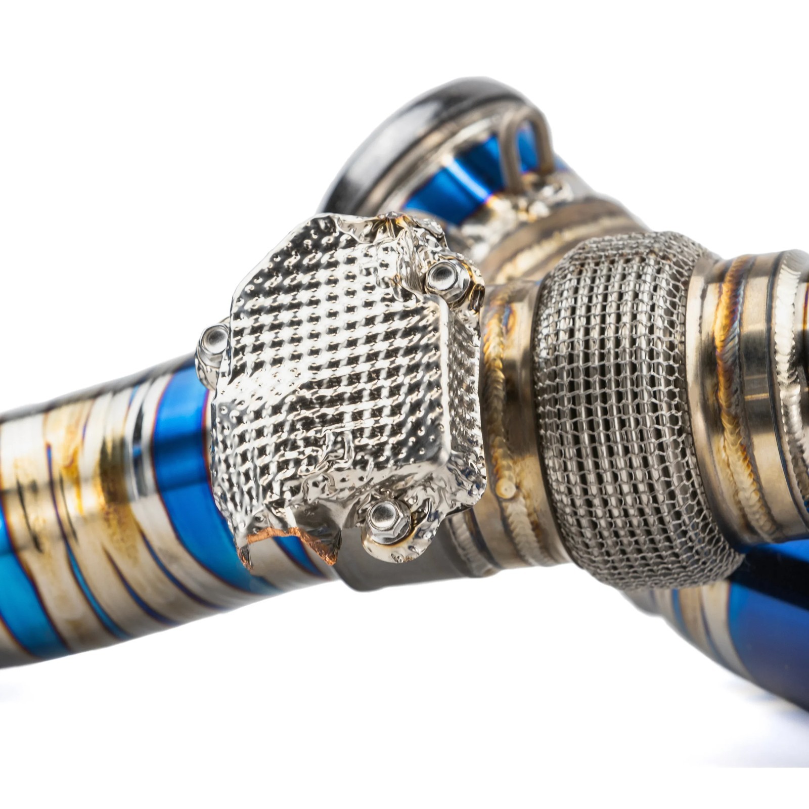 RPM Can-Am Maverick R TITANIUM 3" E-Valve Mid Pipe Electronic Dump Valve Scratch