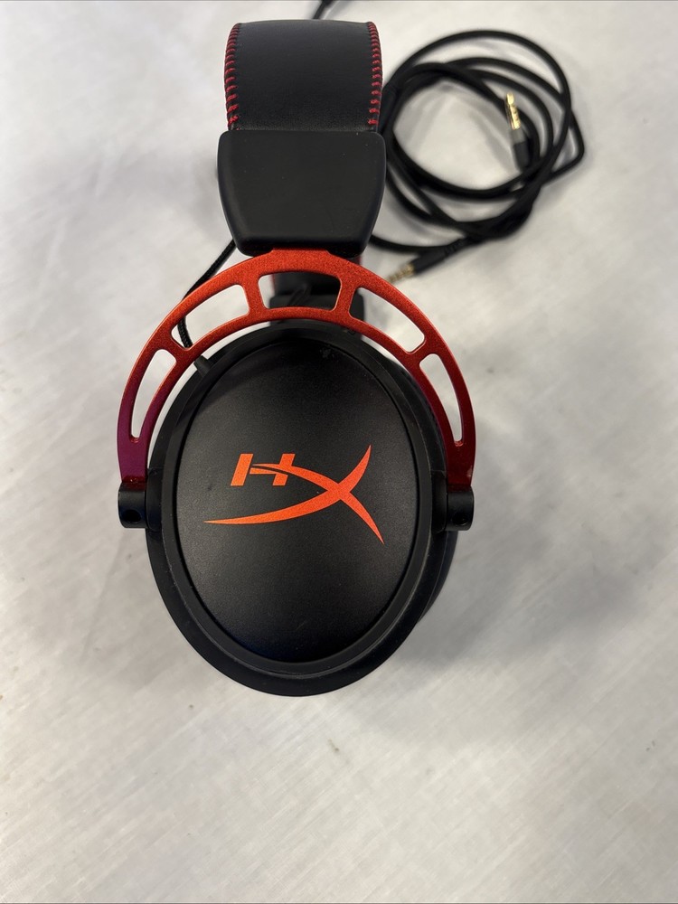 HyperX Cloud Alpha Red Over the Ear Pro Gaming Headset HX-HSCA-RD