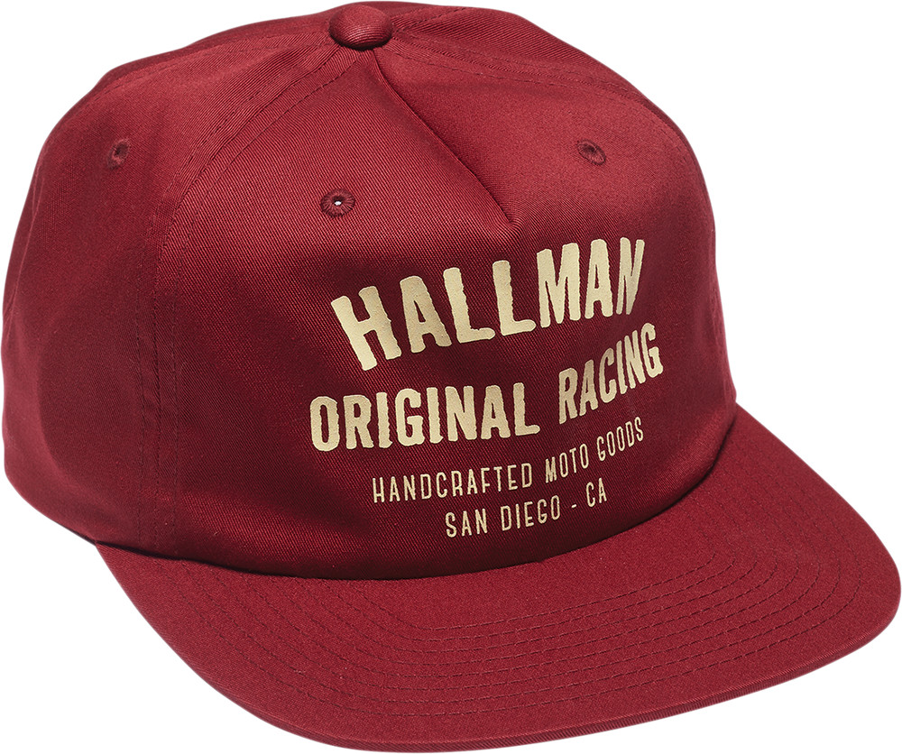 THOR Hallman Tried & True Unstructured Fits Five Panel Hat - Wine, Part