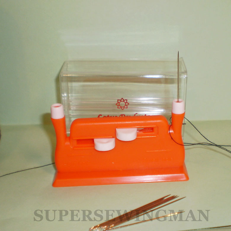 Automatic hand needle threading machine   with 8 pcs. hand sewing needles